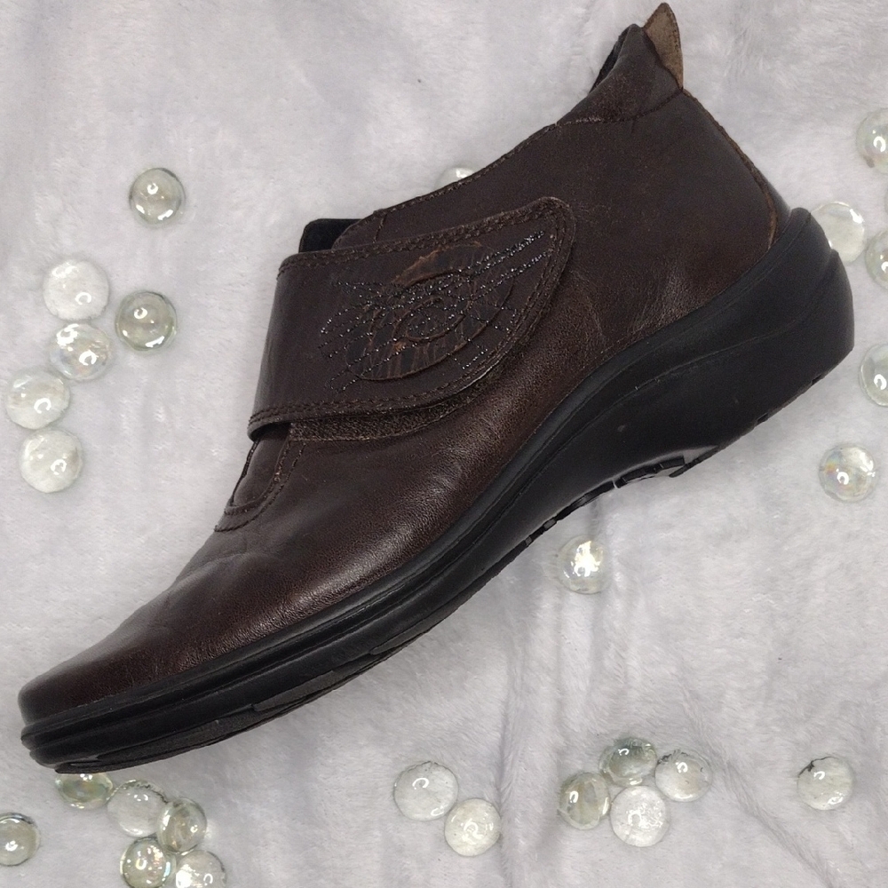 Romika Chocolate Brown Women's Leather Shoes